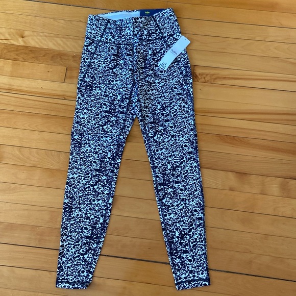 Leopard black and white print XS Reitmans Hyba Leggings - Picture 1 of 5